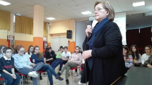 Marisa con ragazzi